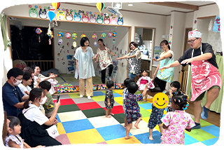 保育室での生活